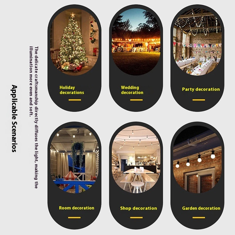 Outdoor Decorative String Lights Waterproof