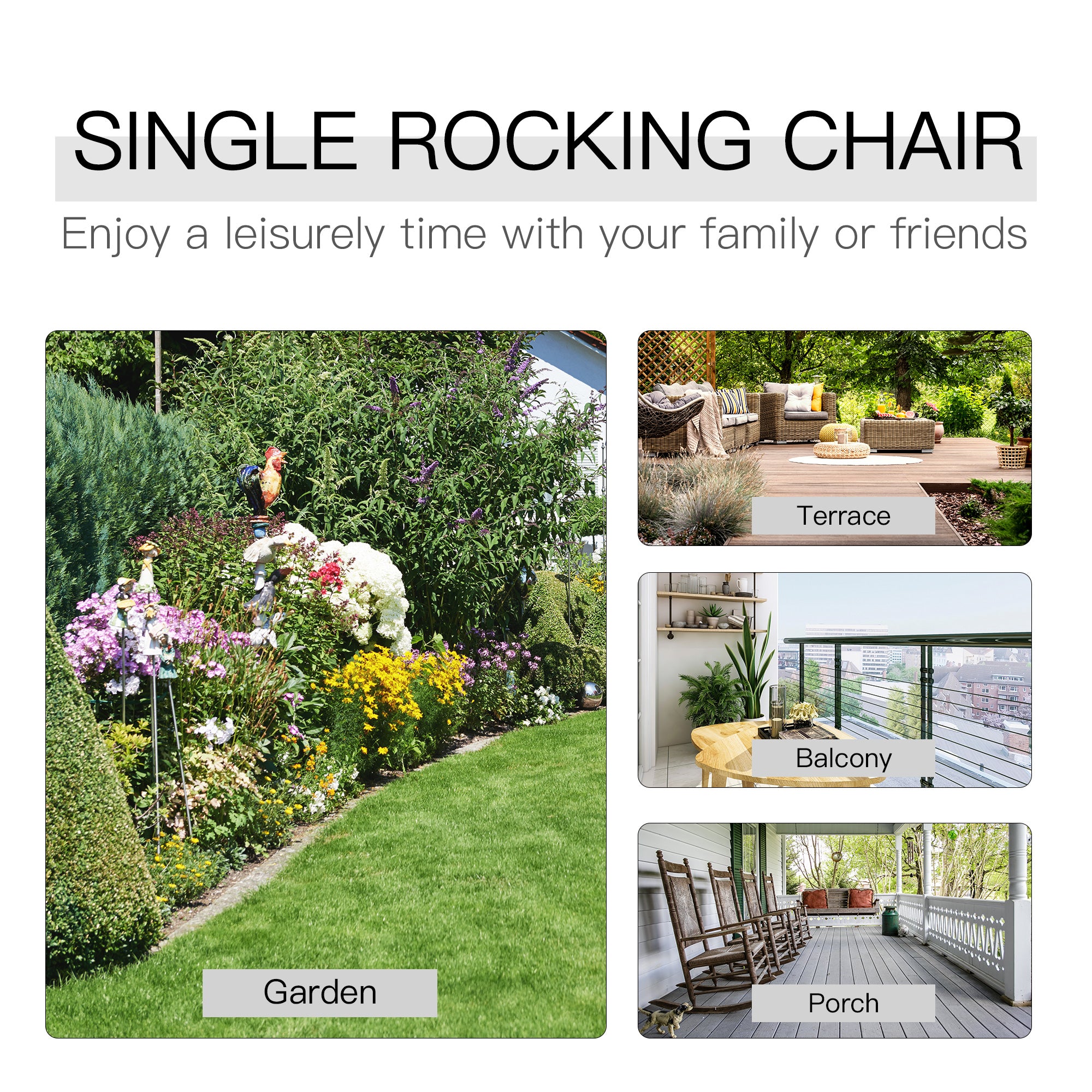 Outdoor Rocking Chair