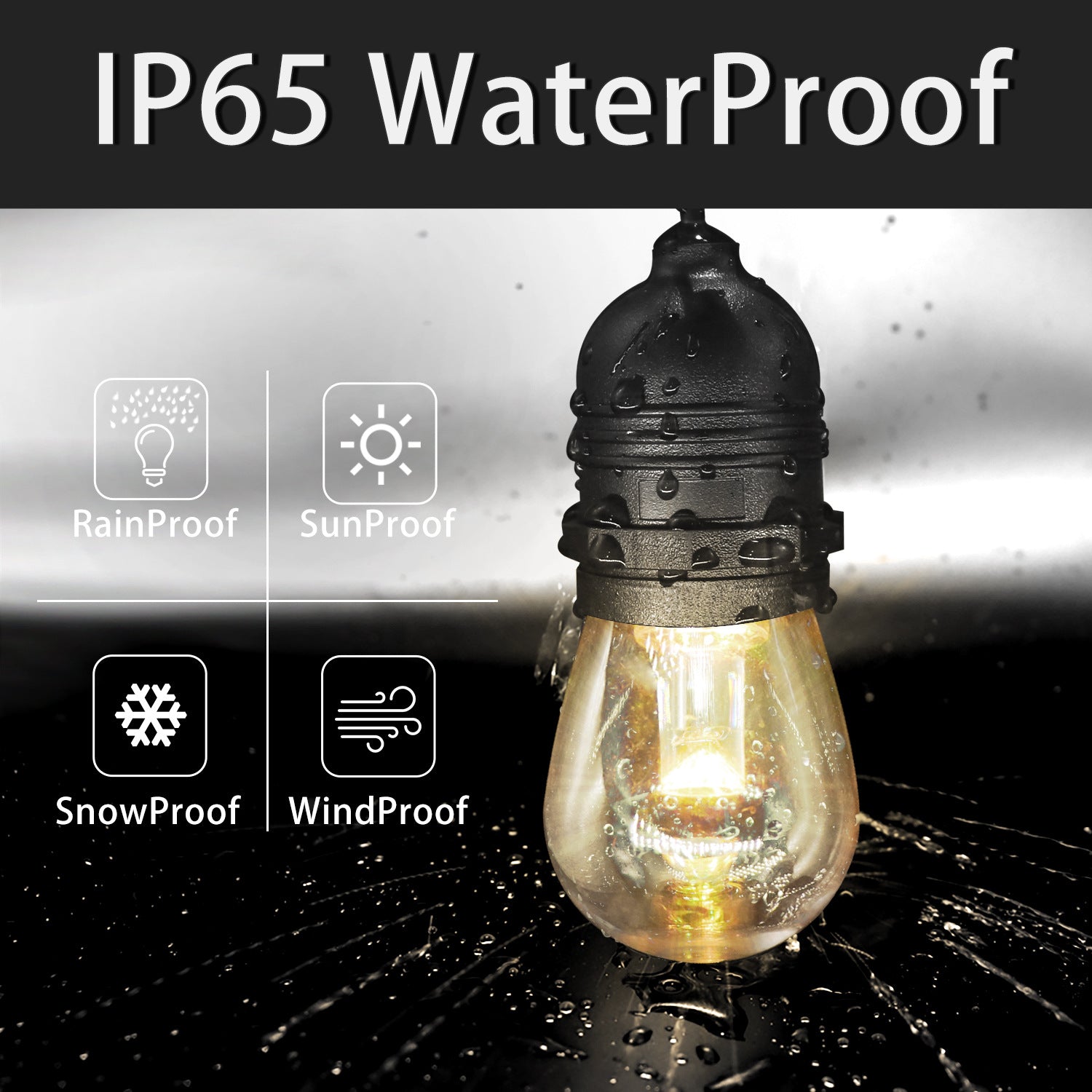 Outdoor Waterproof RGB Solar Lights