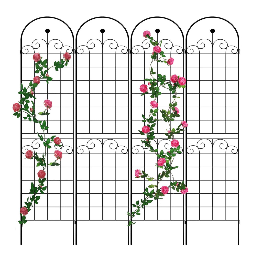 Metal Garden Trellis For Outdoor Climbing Plants