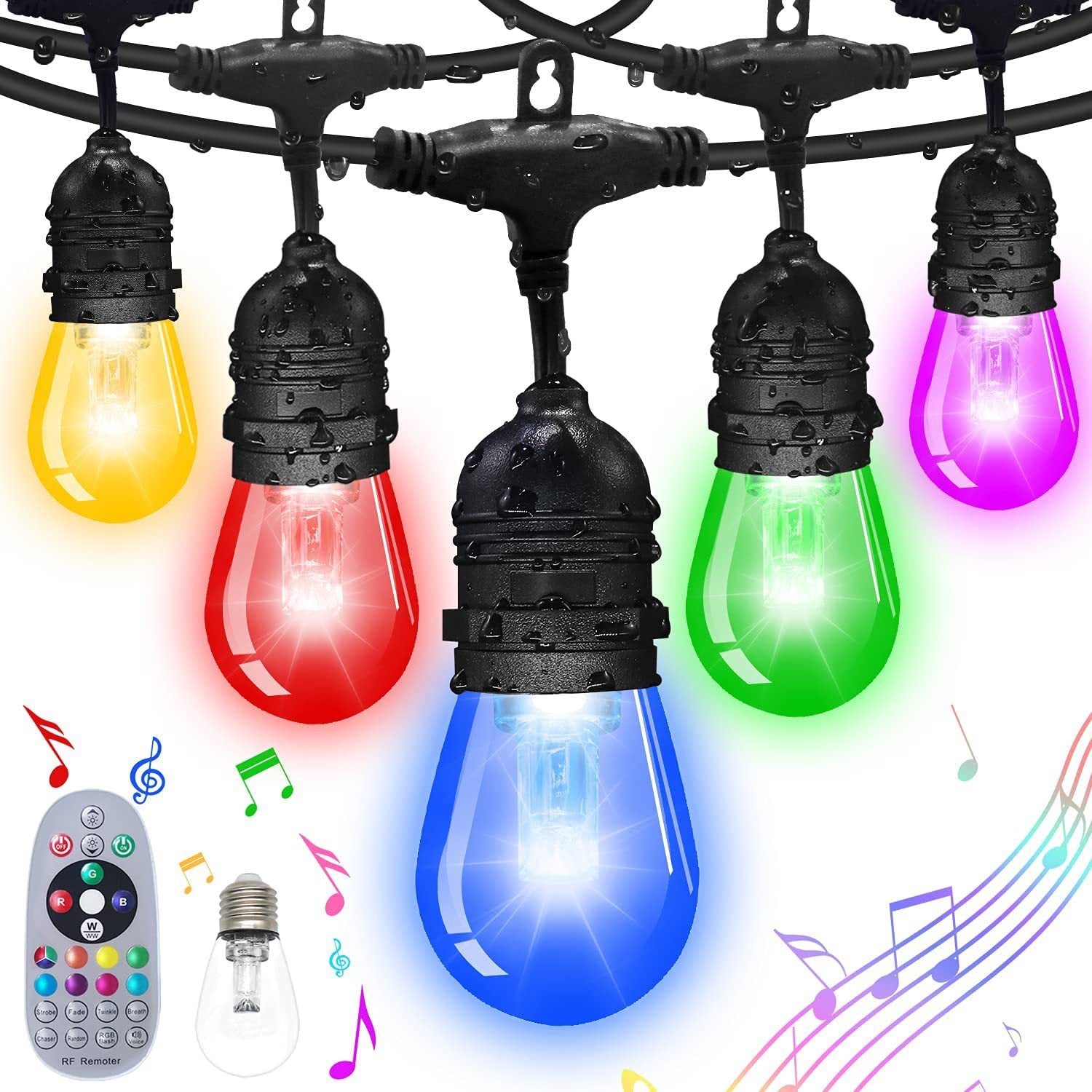 Outdoor Waterproof RGB Solar Lights