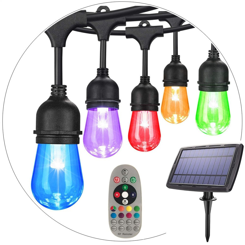 Outdoor Waterproof RGB Solar Lights