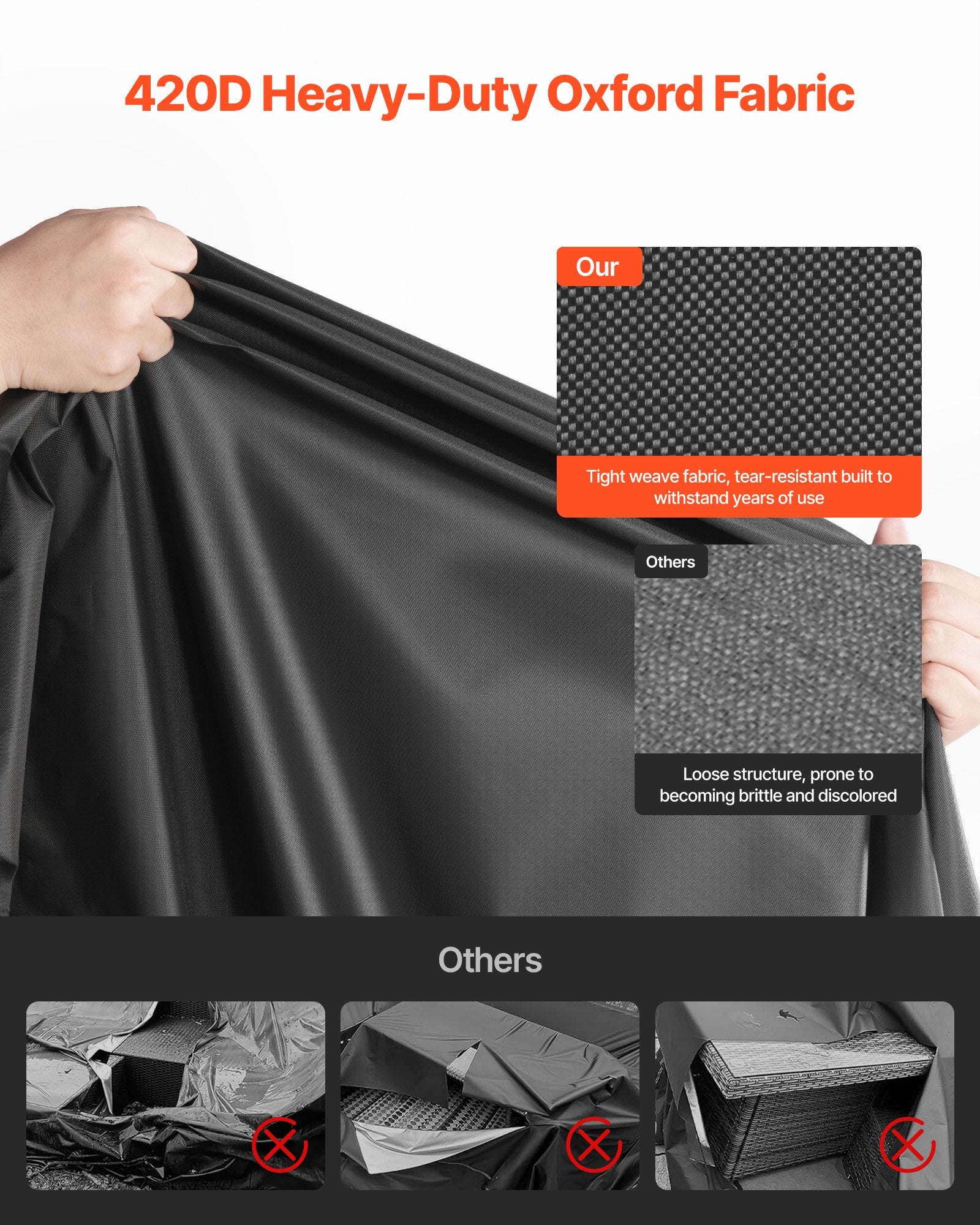 Patio Outdoor Furniture Cover 4-Piece Set