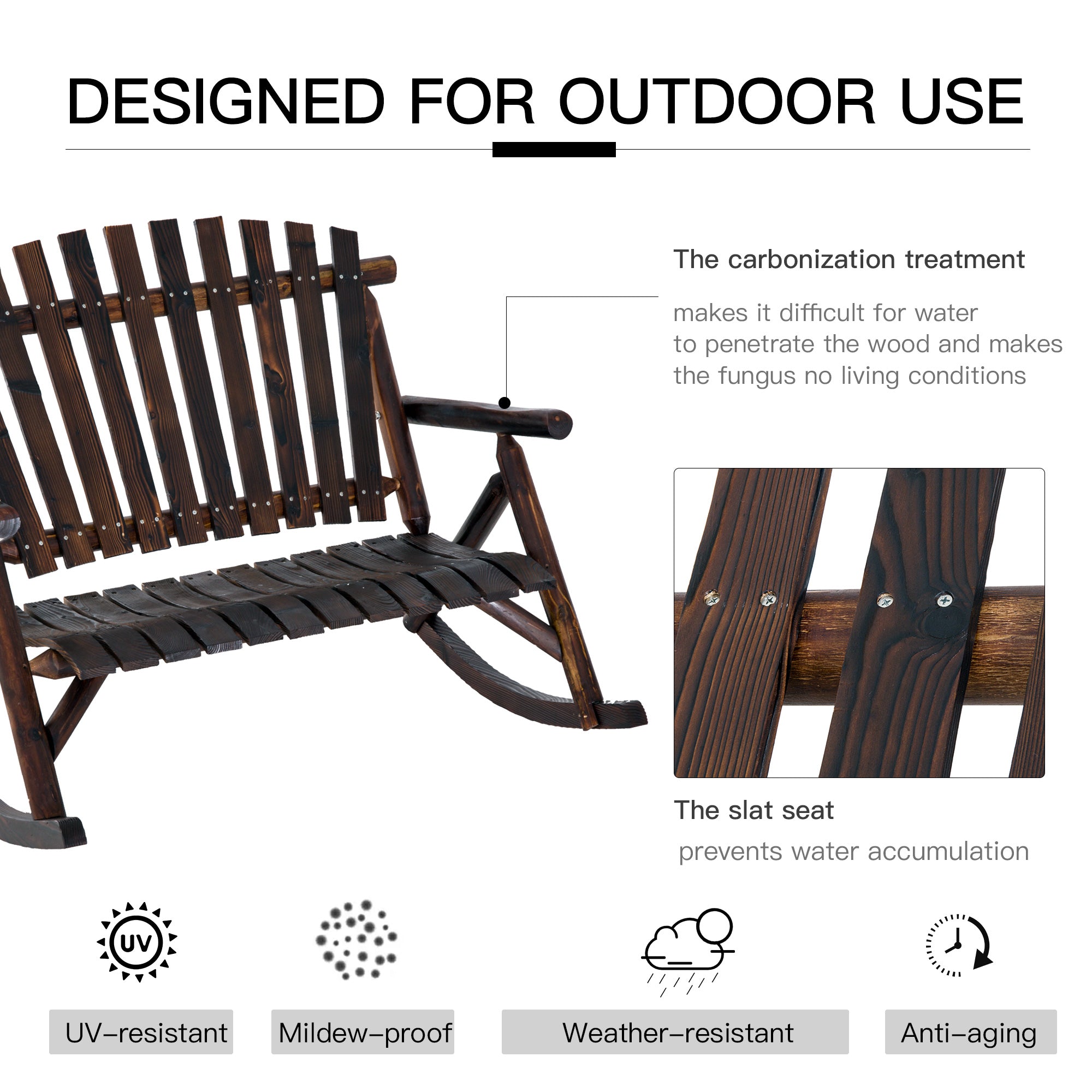 Outdoor Rocking Chair